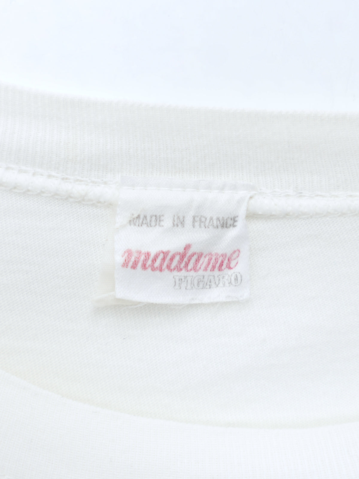 ARCHIVE COLLECTION René Gruau Madame Figaro 10th Anniversary 1990 PRINT T-SHIRT
