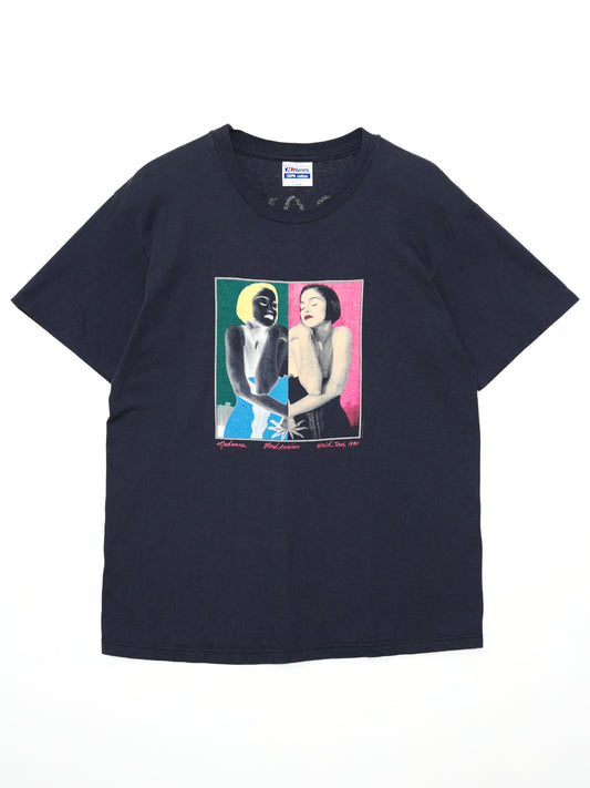 USED EROTIC COLLECTION Madonna Blond Ambition World Tour 1990 T-SHIRT