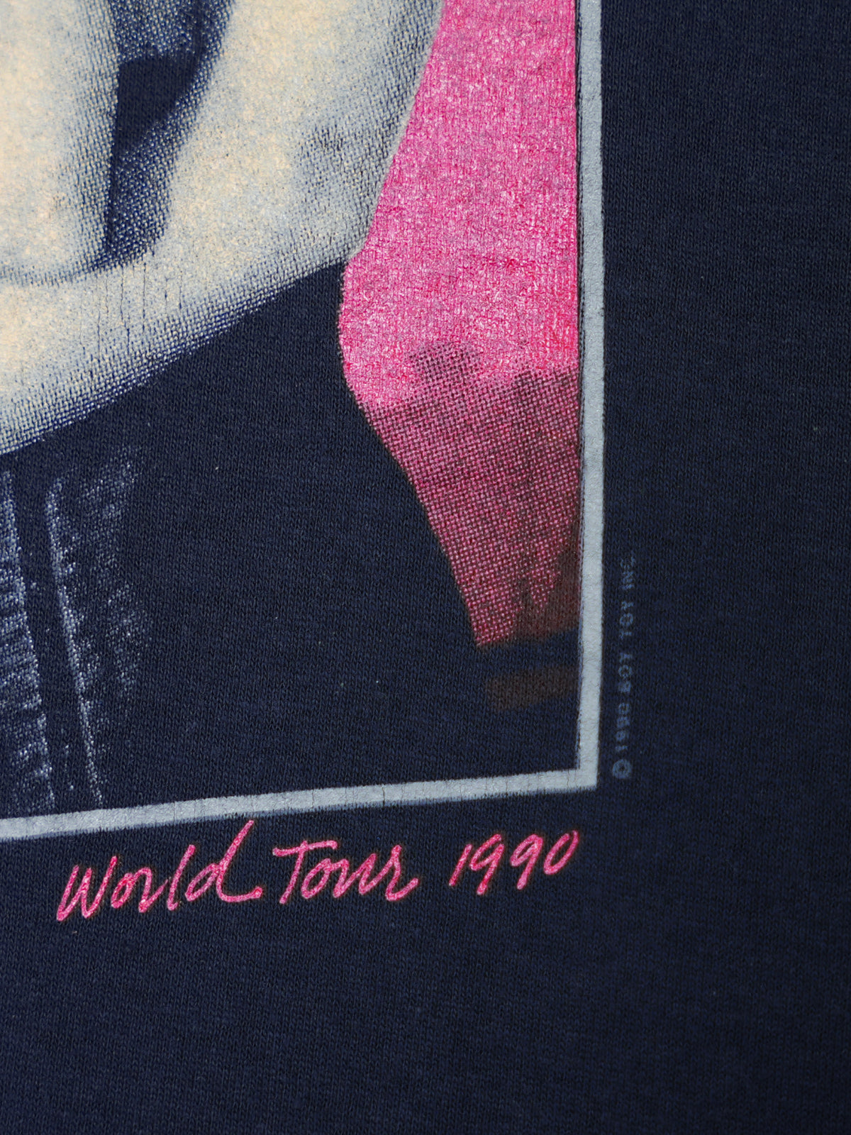 USED EROTIC COLLECTION Madonna Blond Ambition World Tour 1990 T-SHIRT