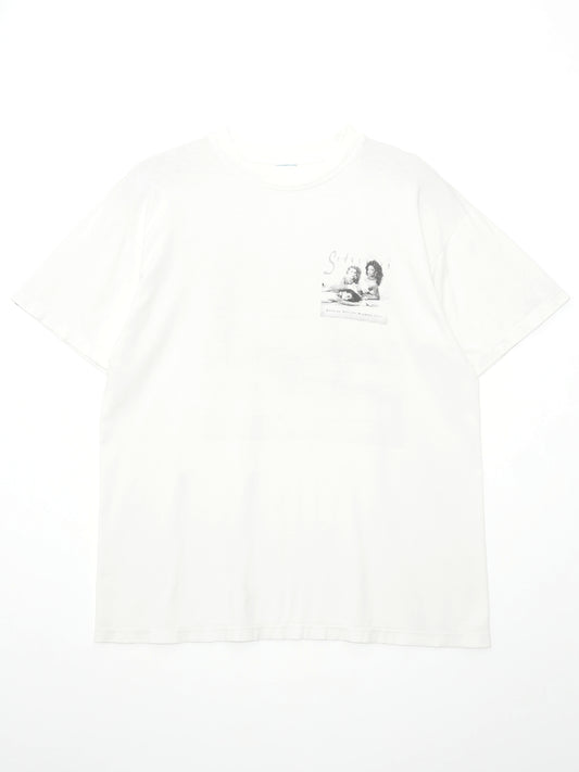 USED EROTIC COLLECTION Seduction NOTHING MATTERS WITHOUT LOVE PRINT T-SHIRT