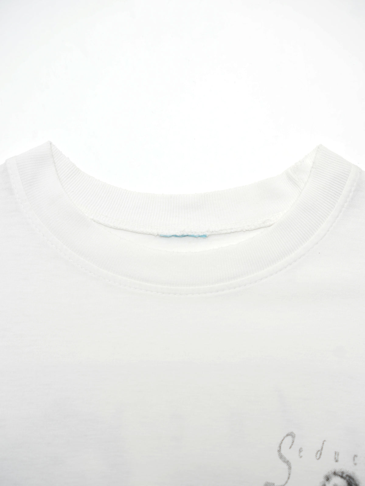 USED EROTIC COLLECTION Seduction NOTHING MATTERS WITHOUT LOVE PRINT T-SHIRT