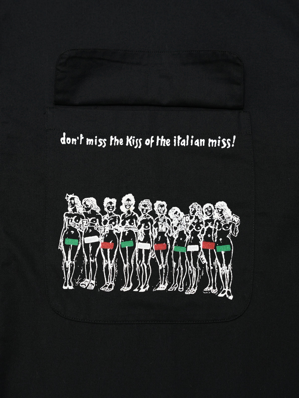 USED EROTIC COLLECTION CALUGI E GIANNELLI Italian Miss SHIRT