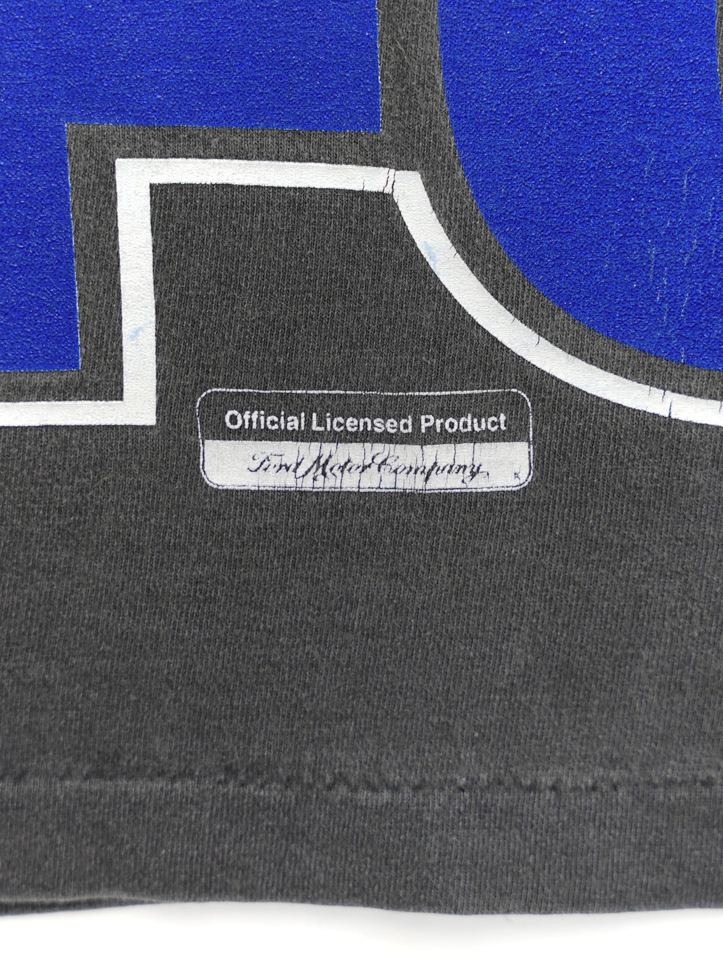 USED MACHINE COLLECTION Ford Racing LOGO T-SHIRT