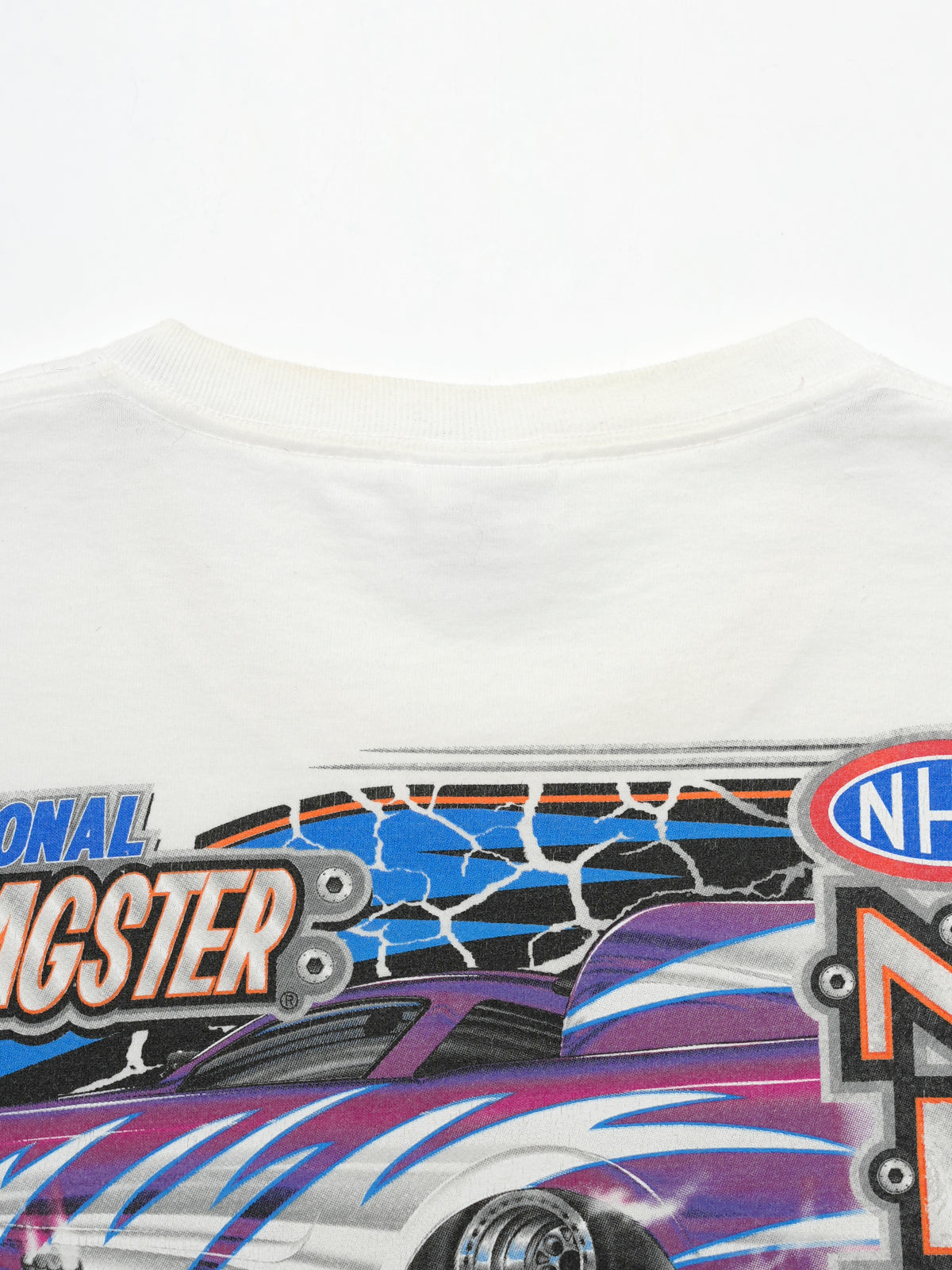 USED MACHINE COLLECTION NHRA MEMBER NATIONAL DRAGSTER 2011 T-SHIRT