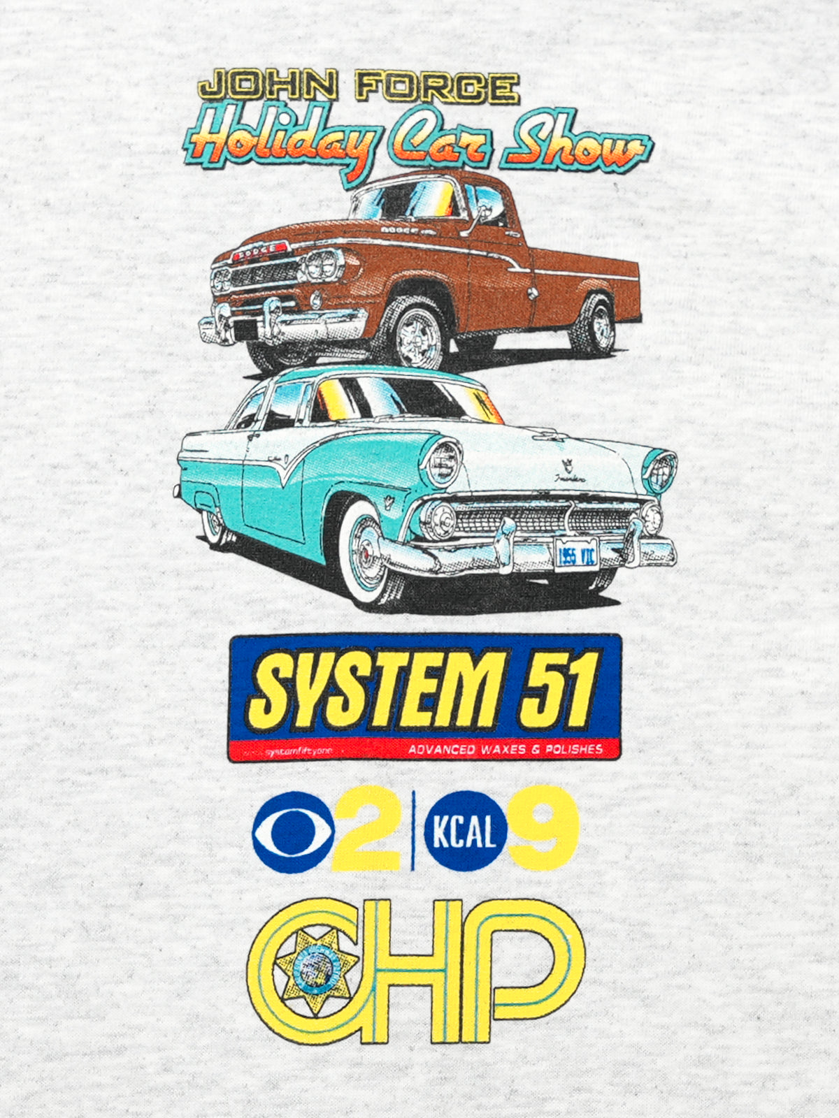 USED MACHINE COLLECTION JOHN FORCE Holiday Car Show 2010 T-SHIRT