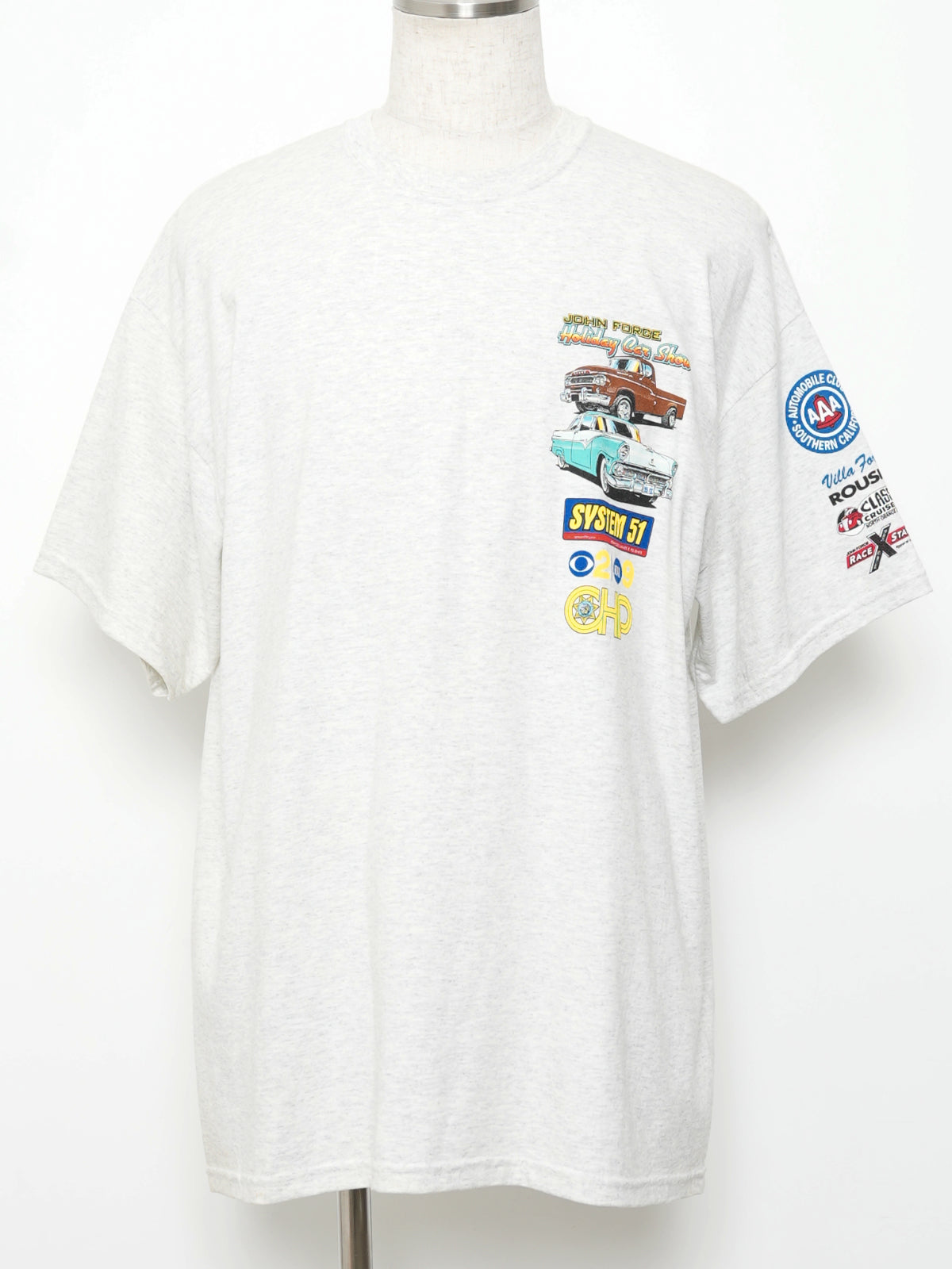 USED MACHINE COLLECTION JOHN FORCE Holiday Car Show 2010 T-SHIRT