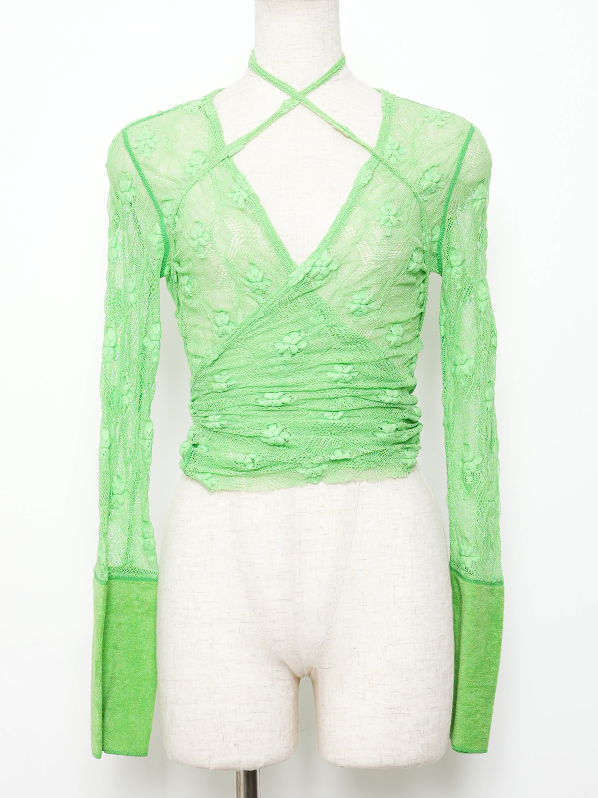 ARCHIVE COLLECTION REJINA PYO LACE WRAP TOP (women's)