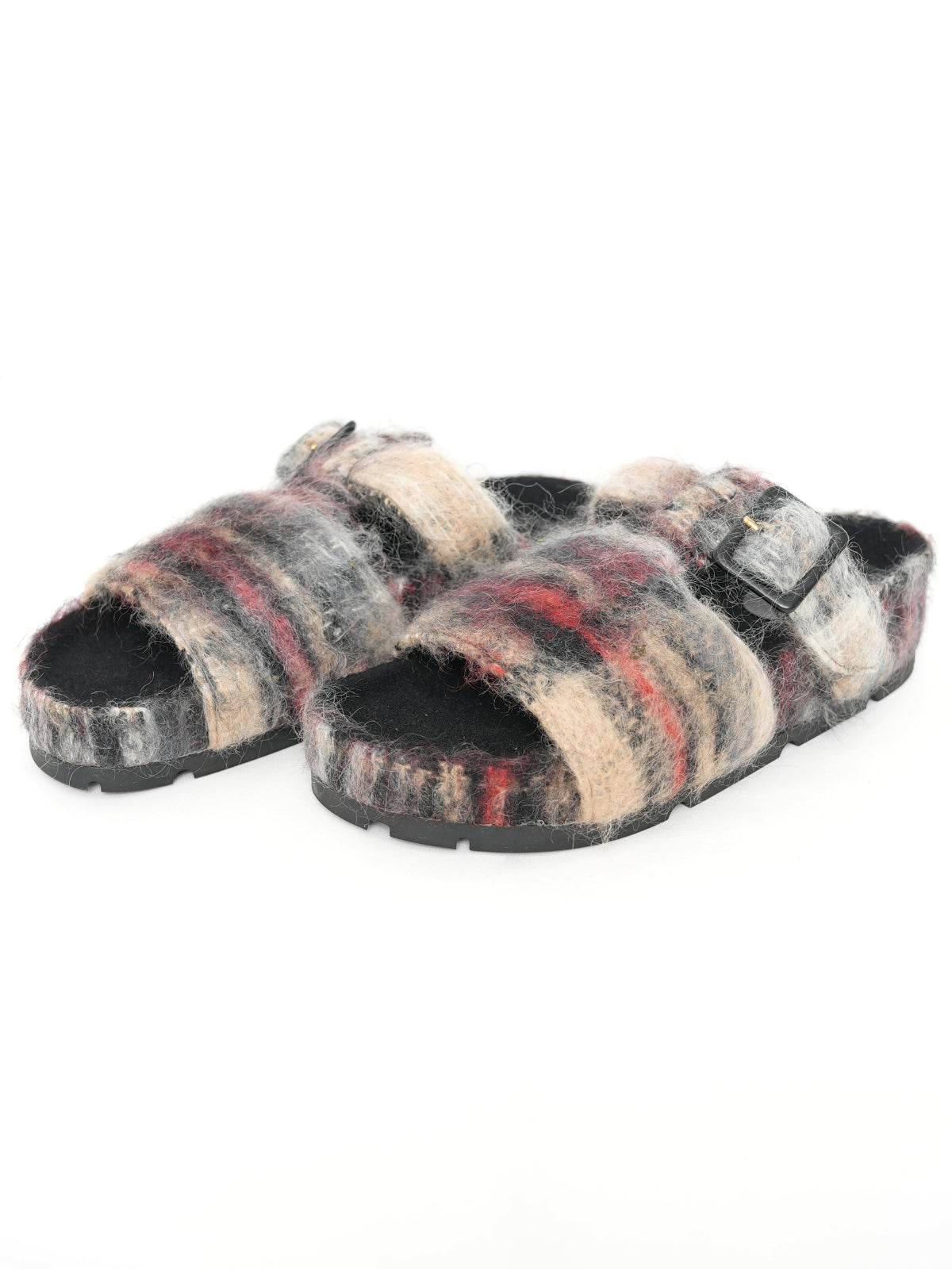 ARCHIVE COLLECTION CÉLINE 2018 BOXY MOHAIR SANDAL (women's)