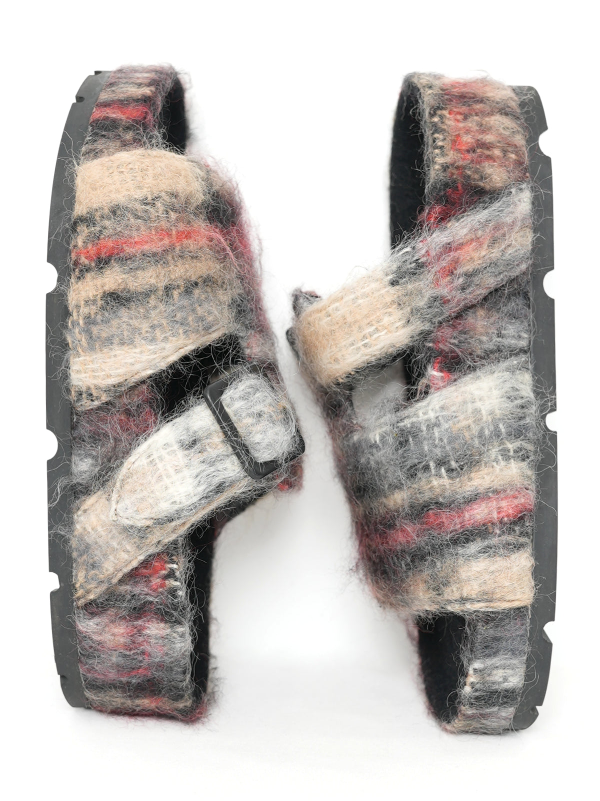 ARCHIVE COLLECTION CÉLINE 2018 BOXY MOHAIR SANDAL (women's)