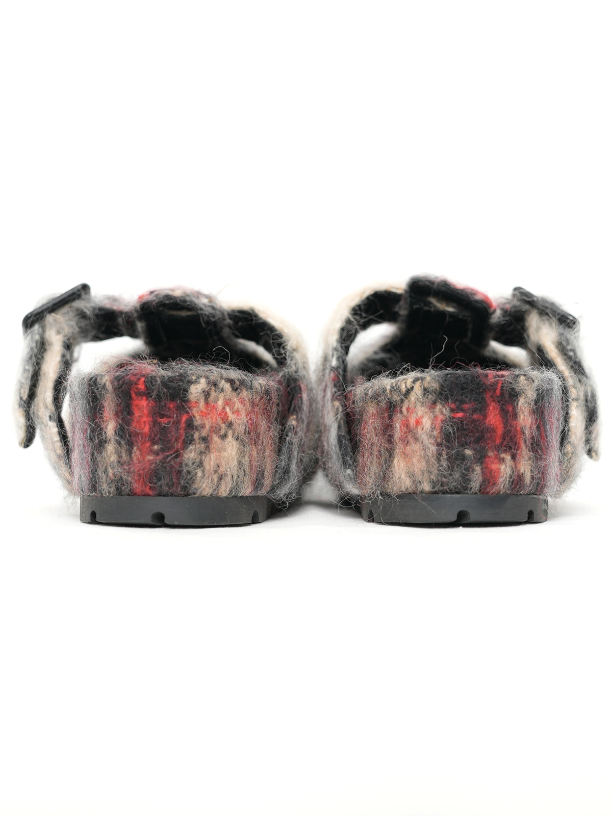 ARCHIVE COLLECTION CÉLINE 2018 BOXY MOHAIR SANDAL (women's)