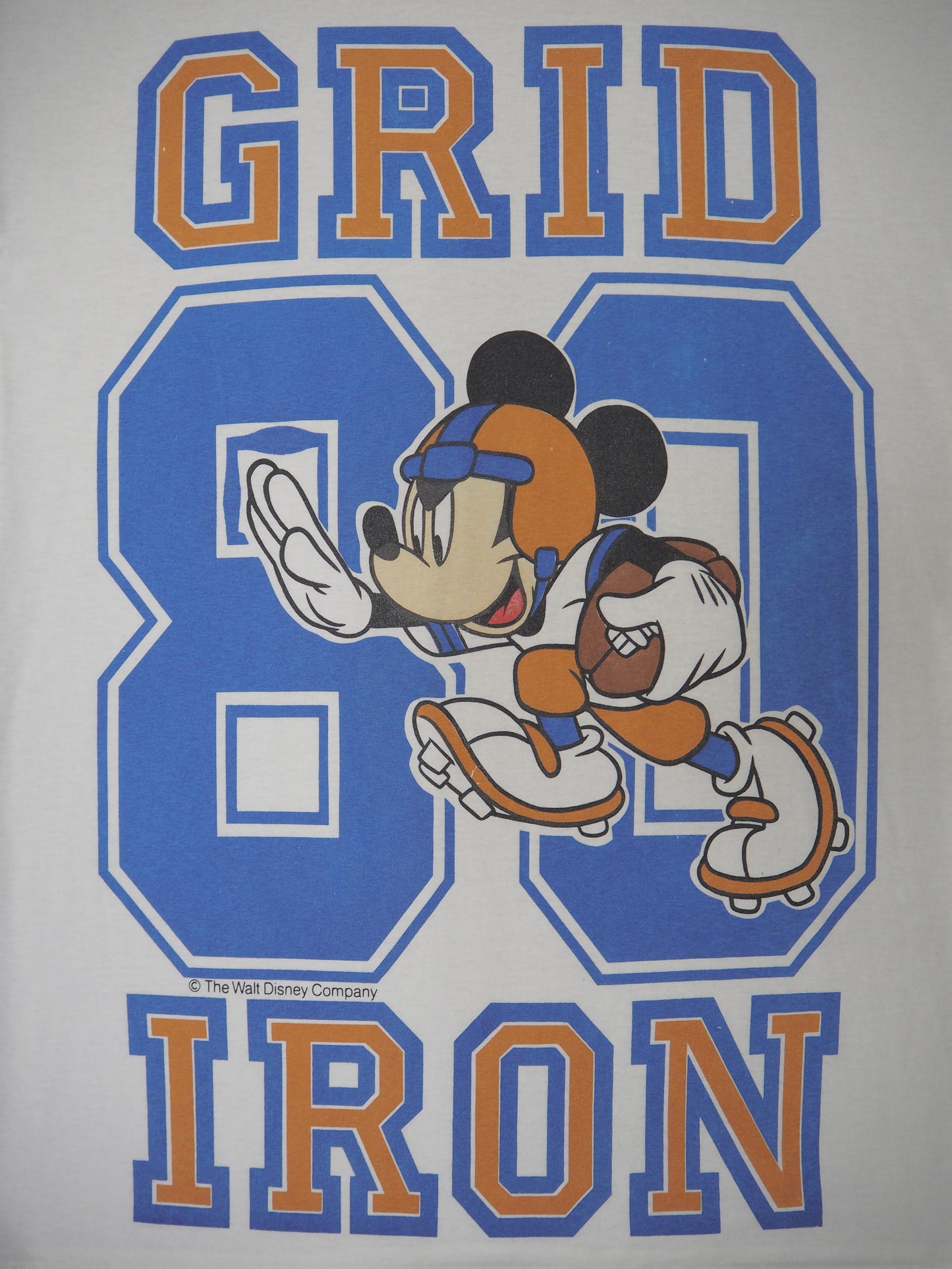 USED SPORTS COLLECTION GRIDIRON DISENY MICKEY MOUSE BIG T-SHIRT DRESS (women’s)