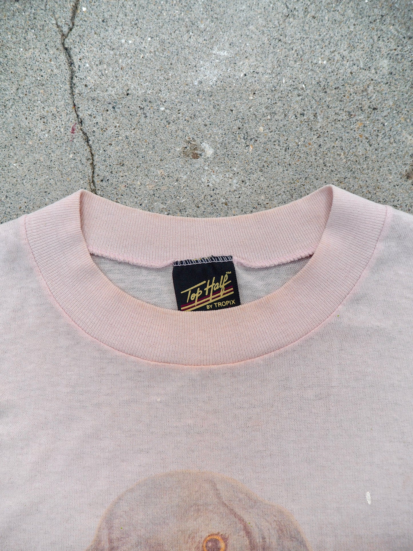 ARCHIVE COLLECTION TOP HALF BY TROPIX  DOG&CAT T-SHIRT(women's)