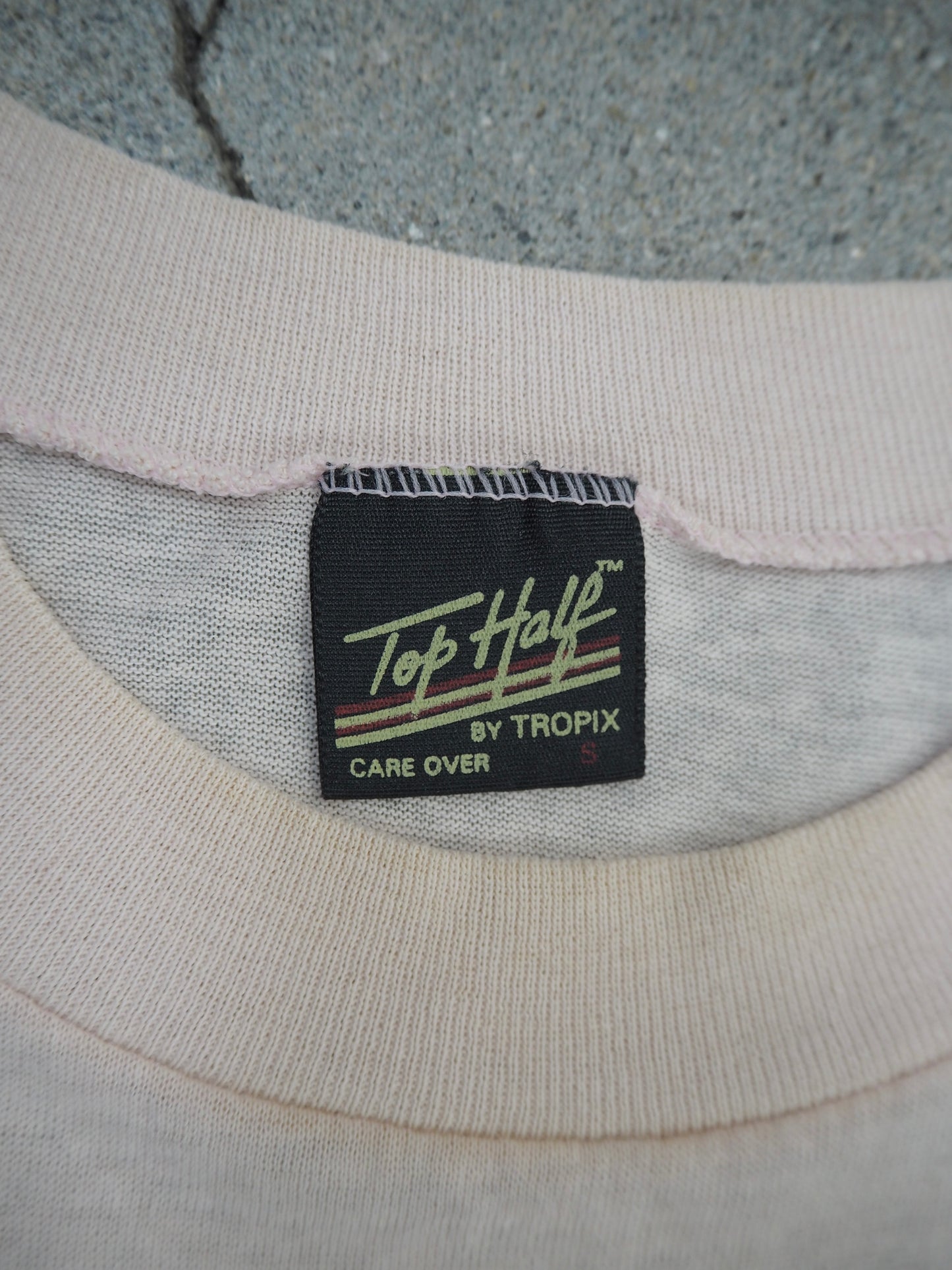 ARCHIVE COLLECTION TOP HALF BY TROPIX  DOG&CAT T-SHIRT(women's)