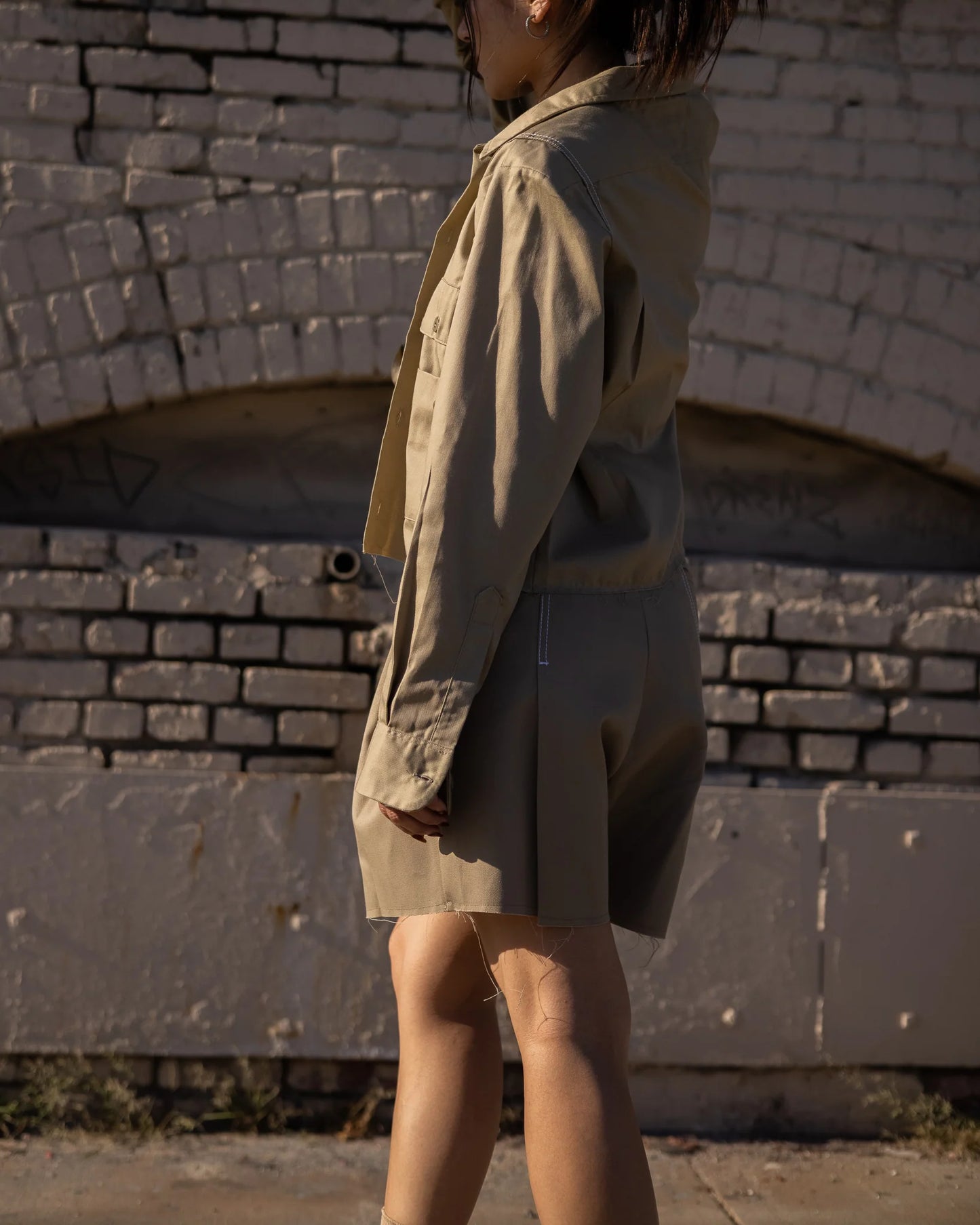WHATEVERWORKS RECONSTRUCTED MICRO SHORTS