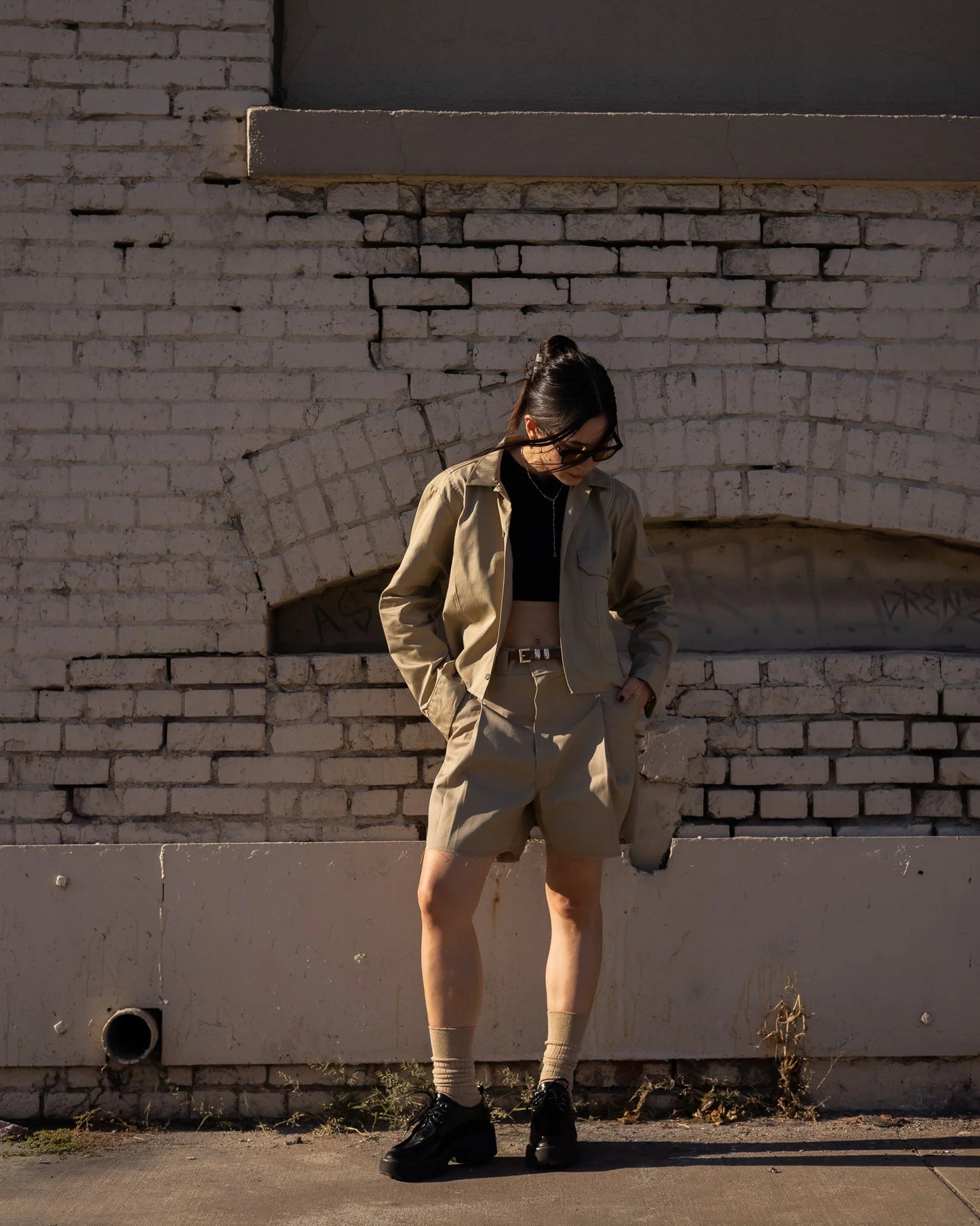 WHATEVERWORKS RECONSTRUCTED MICRO SHORTS