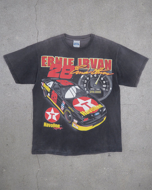 USED MACHINE COLLECTION NASCAR ERNIE IRVAN T-SHIRT