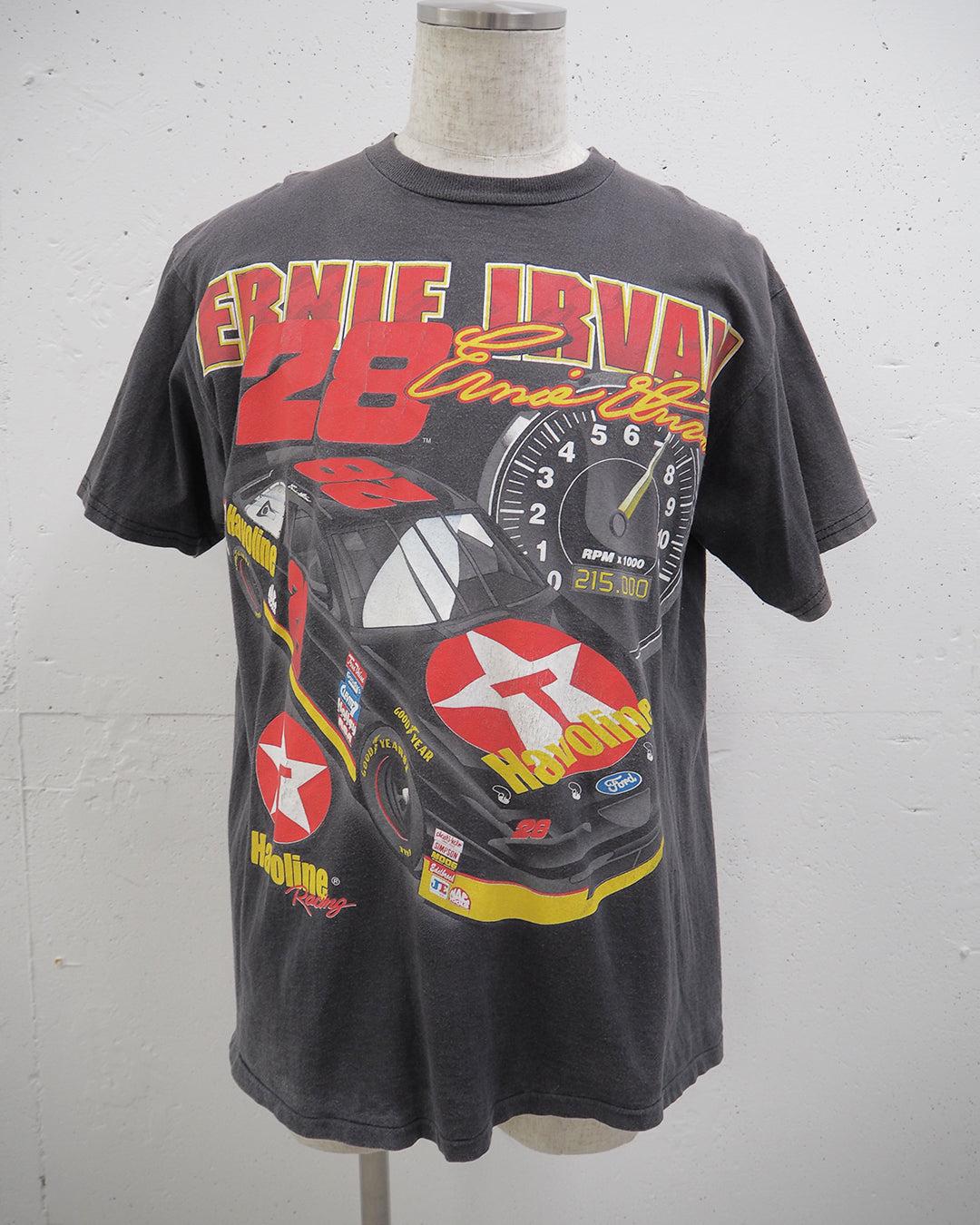 USED MACHINE COLLECTION NASCAR ERNIE IRVAN T-SHIRT