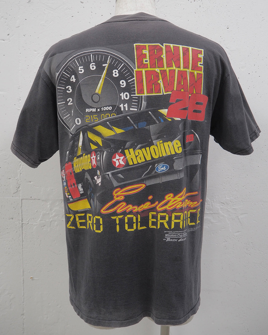 USED MACHINE COLLECTION NASCAR ERNIE IRVAN T-SHIRT