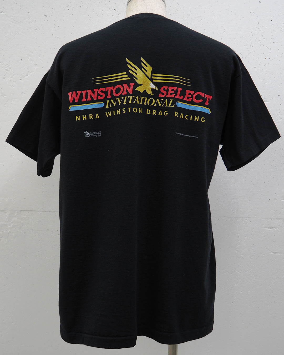 USED MACHINE COLLECTION NHRA WINSTON DROG RACING T-SHIRT