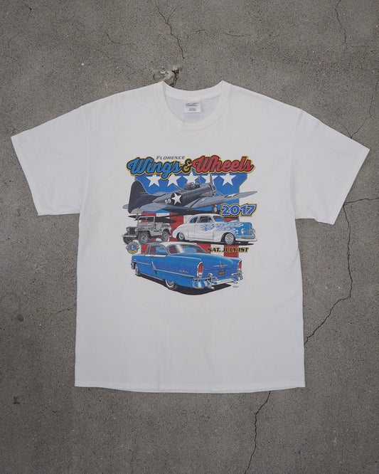 USED MACHINE COLLECTION WINGS & WHEELS 2017 T-SHIRT
