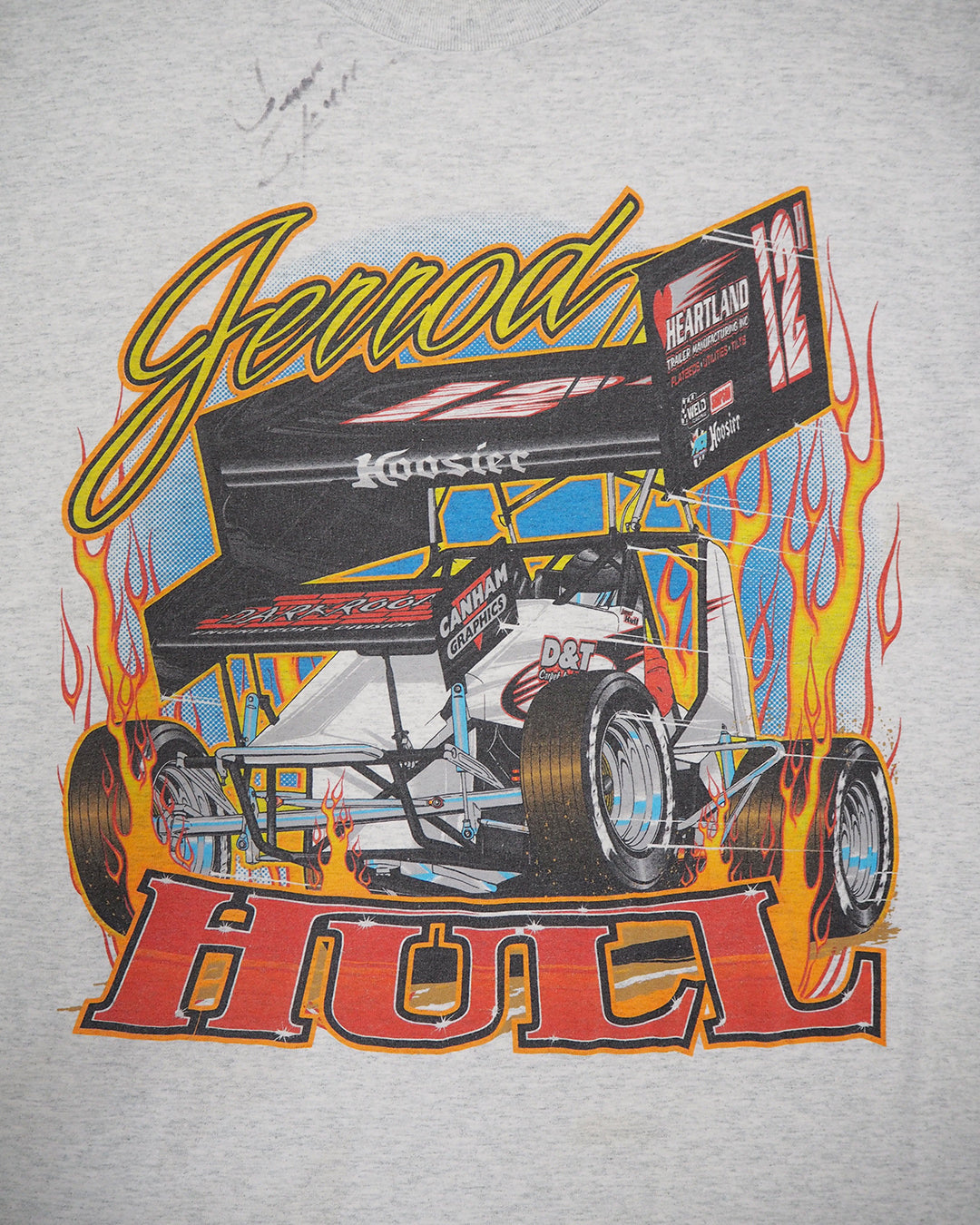 USED MACHINE COLLECTION SPRINT CAR HULL T-SHIRT