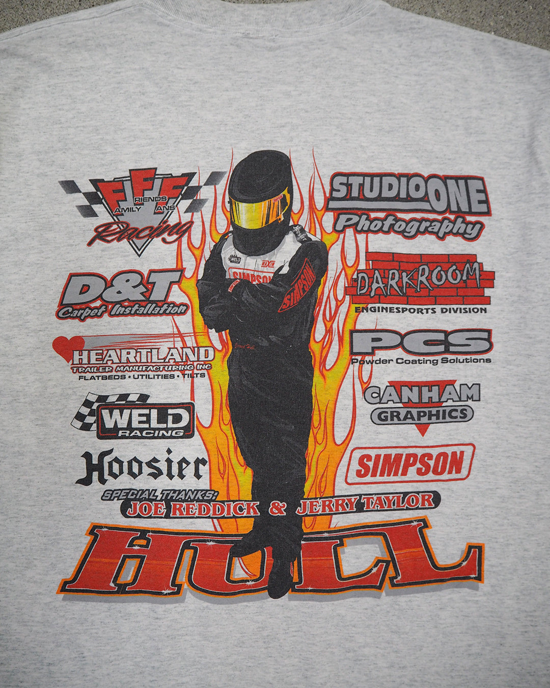 USED MACHINE COLLECTION SPRINT CAR HULL T-SHIRT