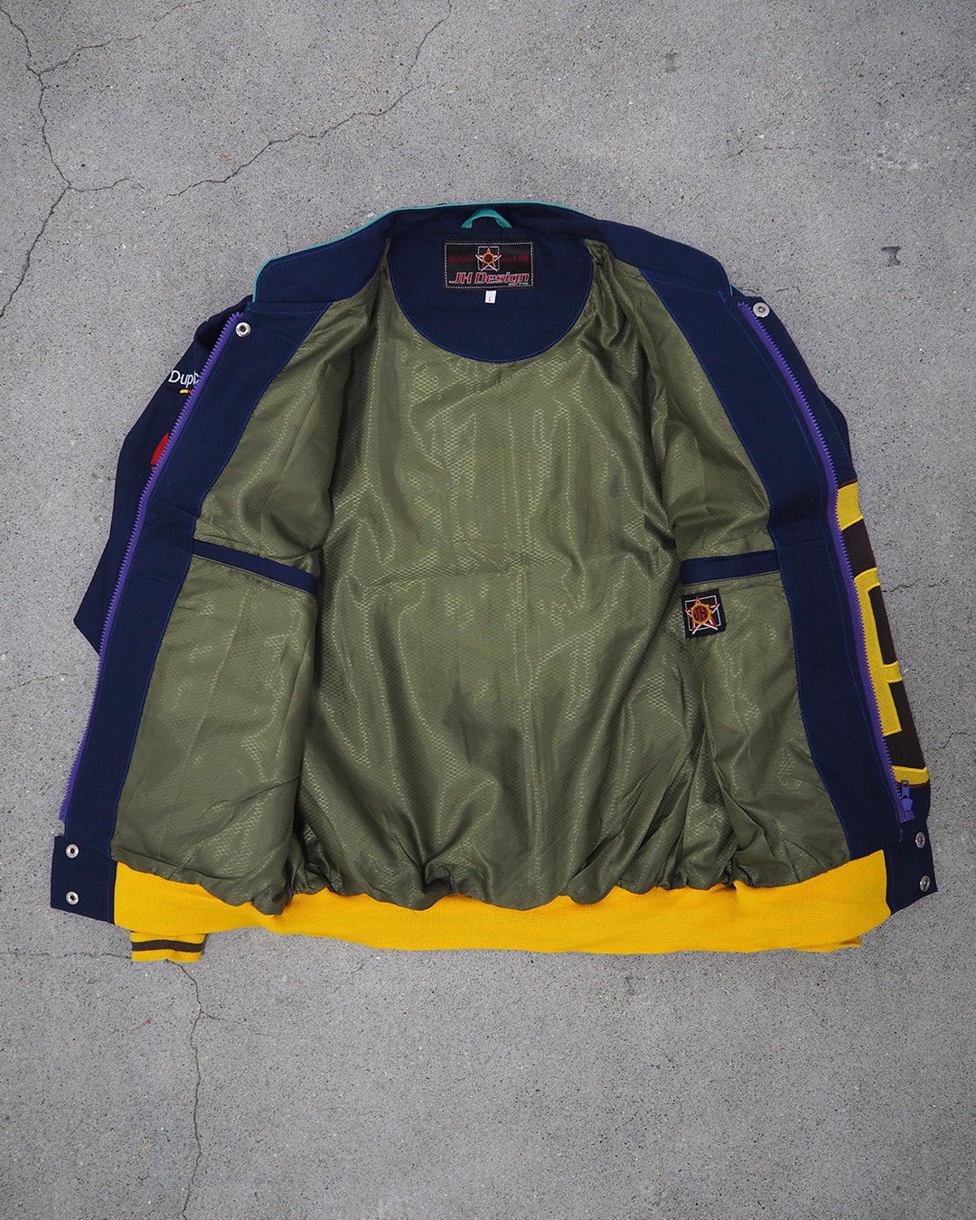 USED MACHINE COLLECTION JEFF HAMILTON NASCA "ups" JACKET