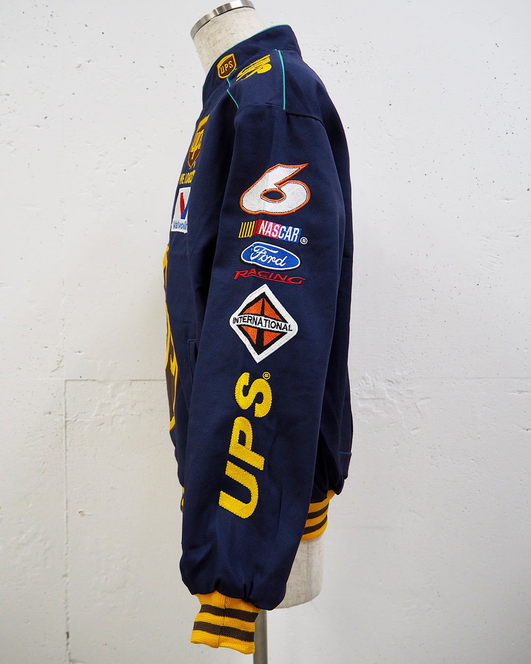 USED MACHINE COLLECTION JEFF HAMILTON NASCA "ups" JACKET