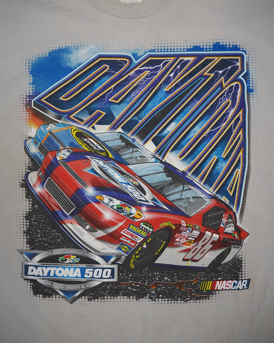 USED MACHINE COLLECTION DAYTONA500 T-SHIRT