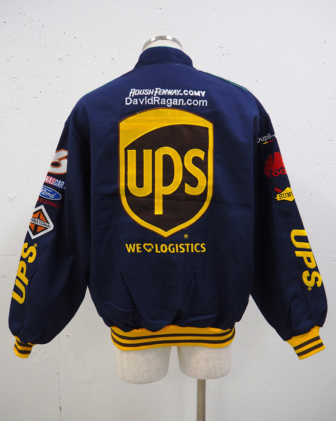 USED MACHINE COLLECTION JEFF HAMILTON NASCA "ups" JACKET