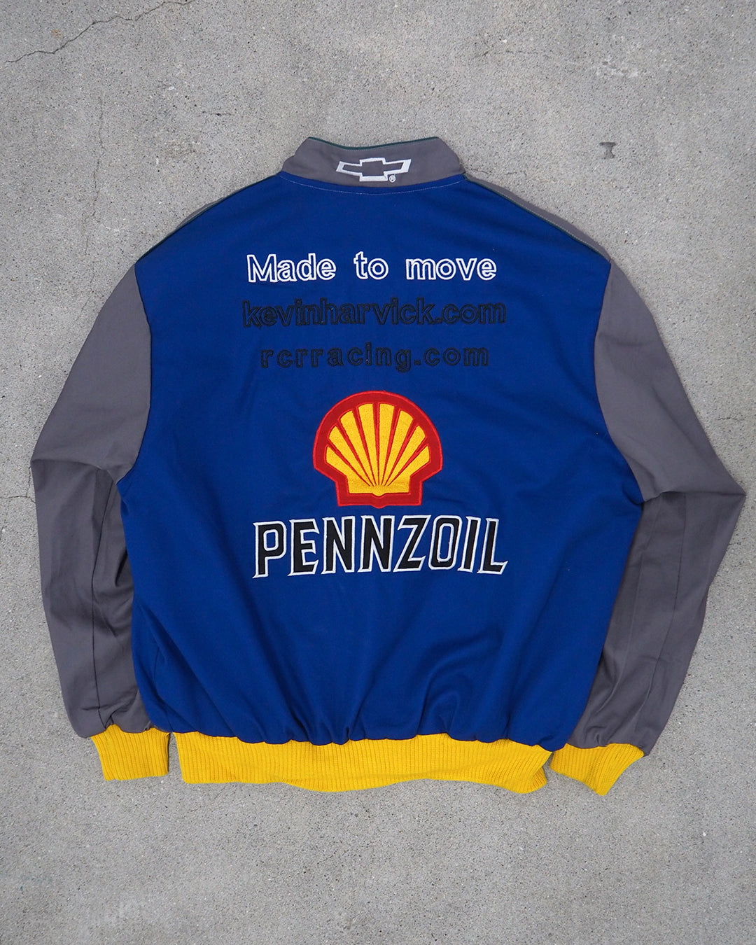 USED MACHINE COLLECTION JEFF HAMILTON NASCA "PENNZOIL" JACKET