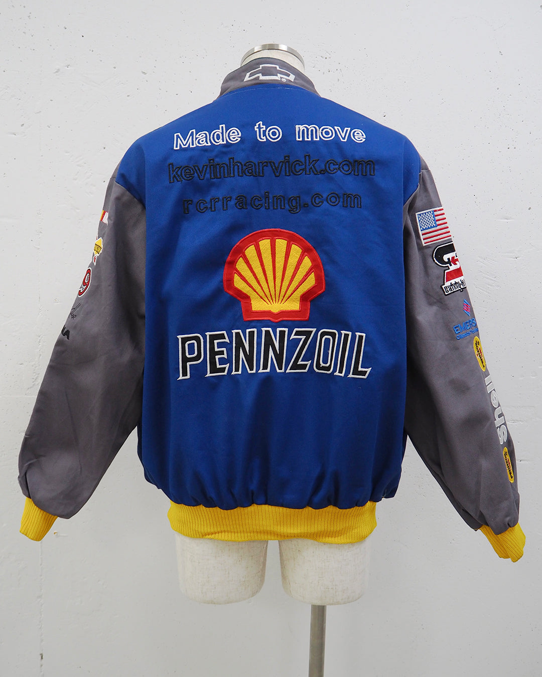 USED MACHINE COLLECTION JEFF HAMILTON NASCA "PENNZOIL" JACKET