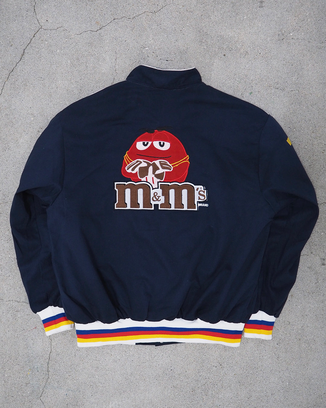 M&M's サテン ブルゾン Mサイズ M&M's サテン ブルゾン Mサイズ