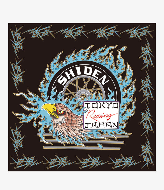 SHIDEN FW2025 BANDANA FLAME TIRE
