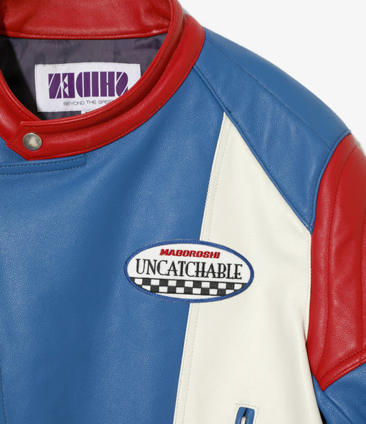 SHIDEN FW2025  MOTORCYCLE JACKET COWHIDE LEATHER