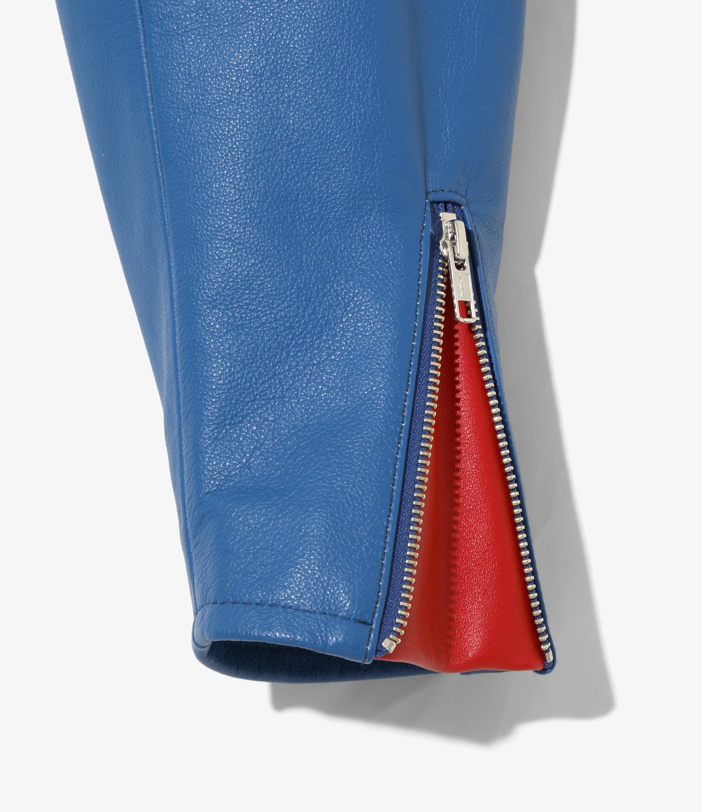 SHIDEN FW2025 MOTORCYCLE SLEEVE JACKET COWHIDE LEATHER