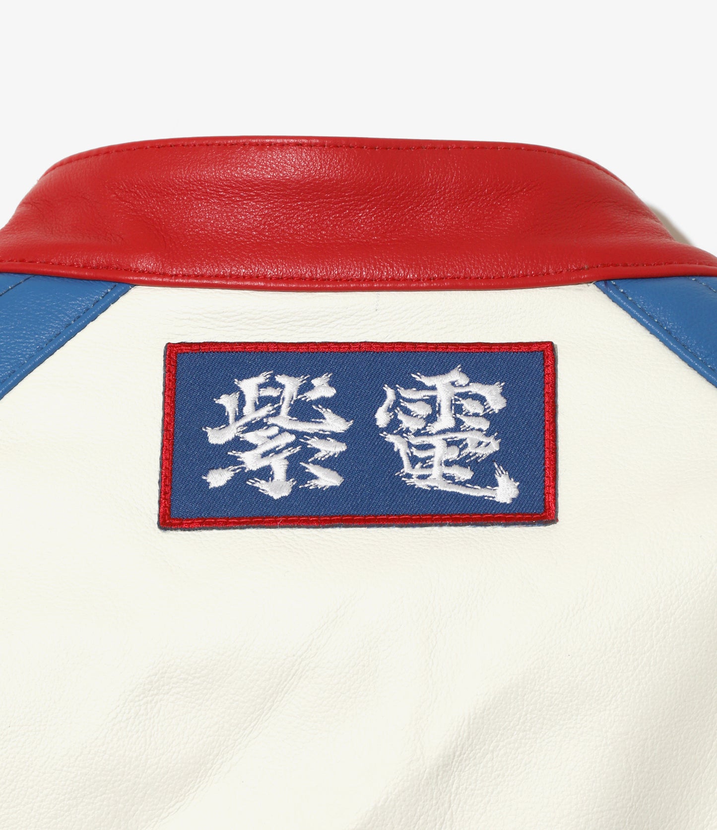 SHIDEN FW2025 MOTORCYCLE SLEEVE JACKET COWHIDE LEATHER