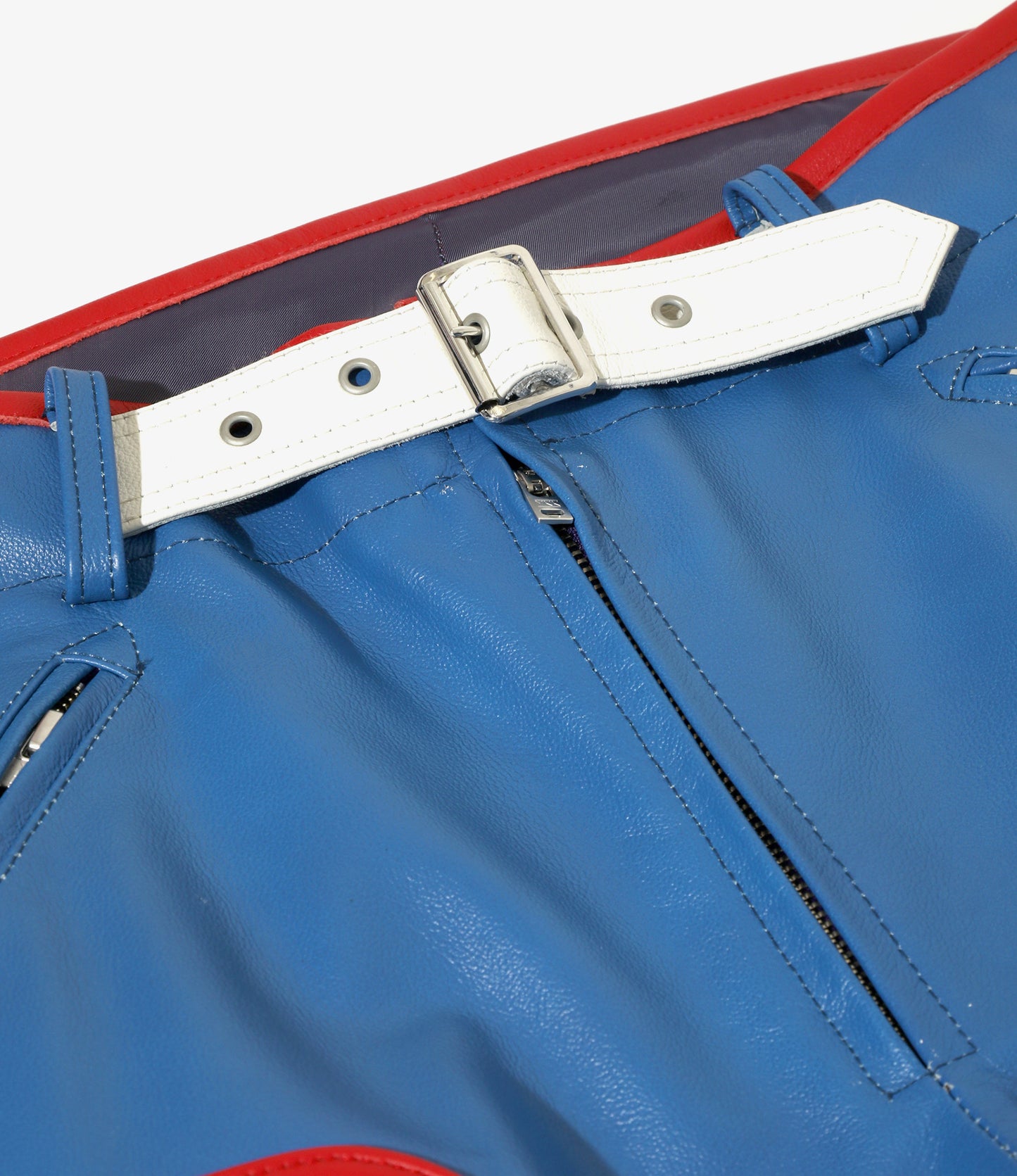 SHIDEN FW2025  MOTORCYCLE PANT COWHIDE LEATHER