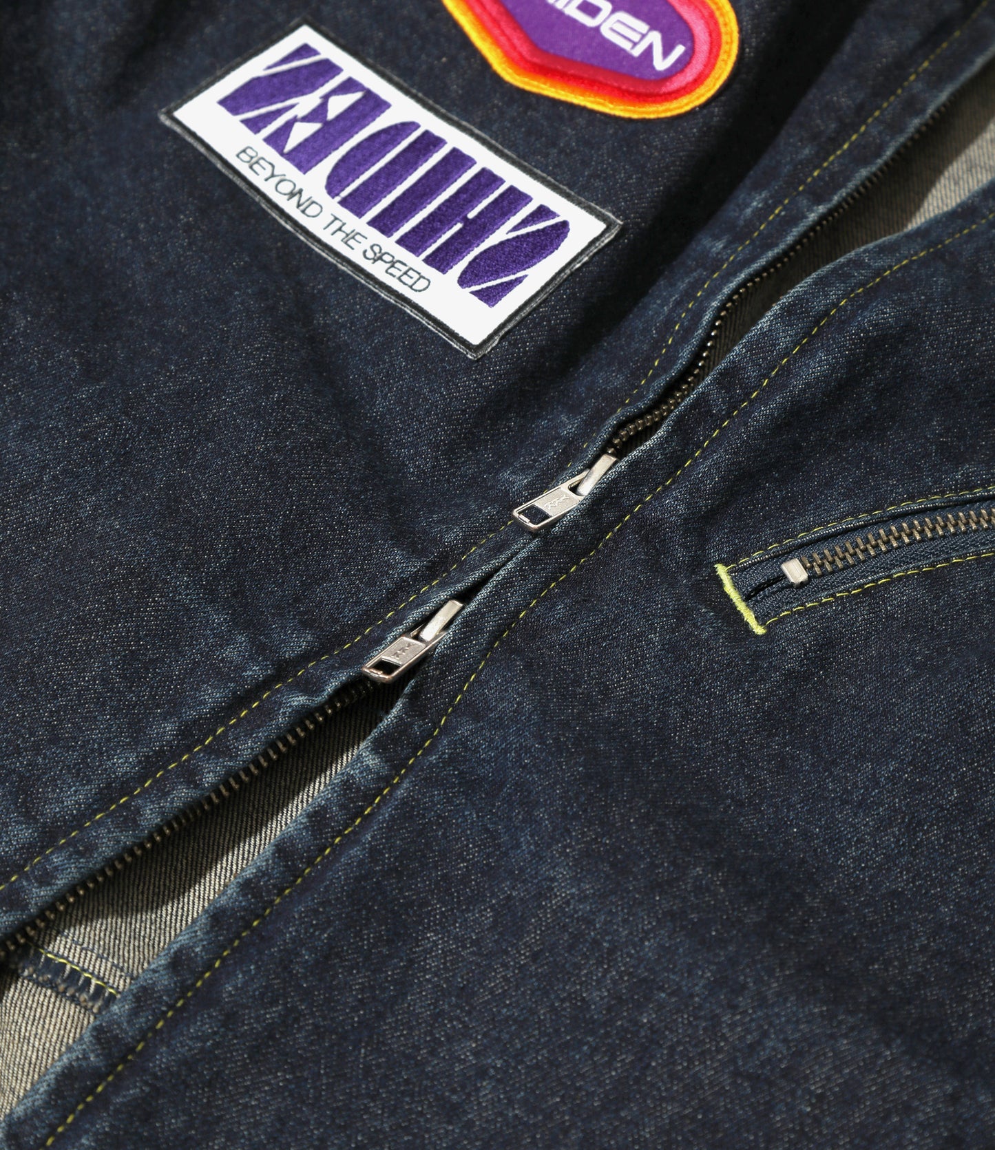 SHIDEN FW2025  MOTORCYCLE JACKET 13oz DENIM