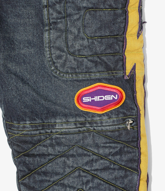 SHIDEN FW2025 MOTORCYCLE PANT 13oz DENIM