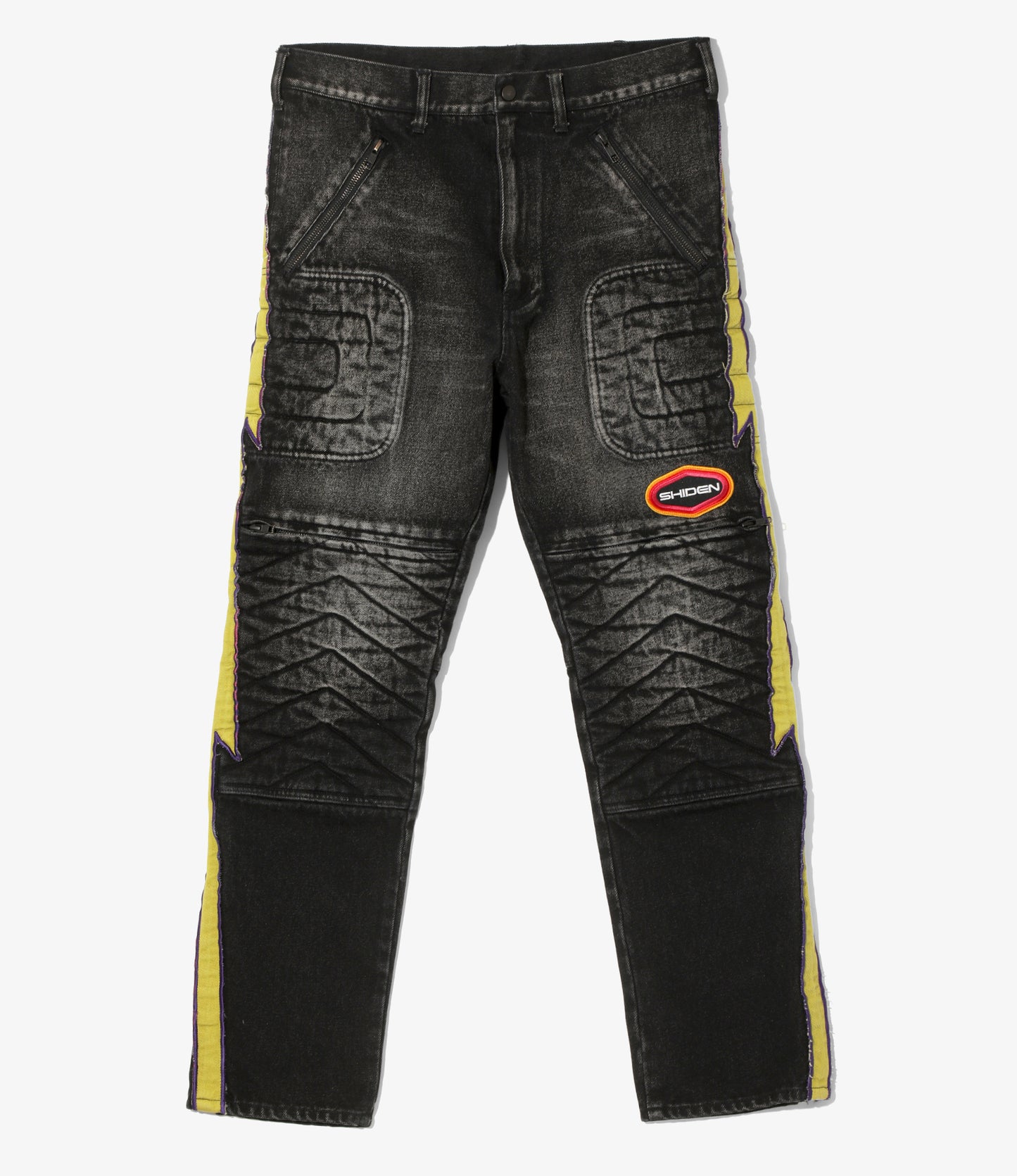 SHIDEN FW2025  MOTORCYCLE PANT 13oz DENIM