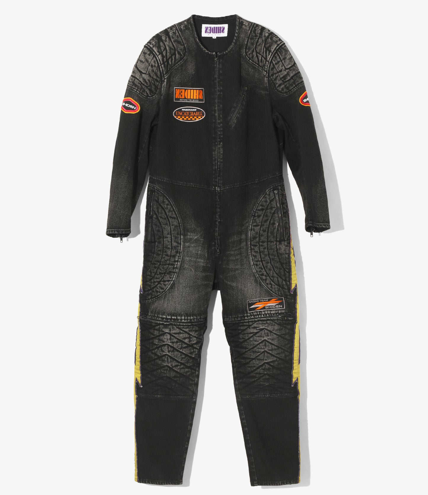 SHIDEN FW2025  MOTORCYCLE SUIT 13oz DENIM