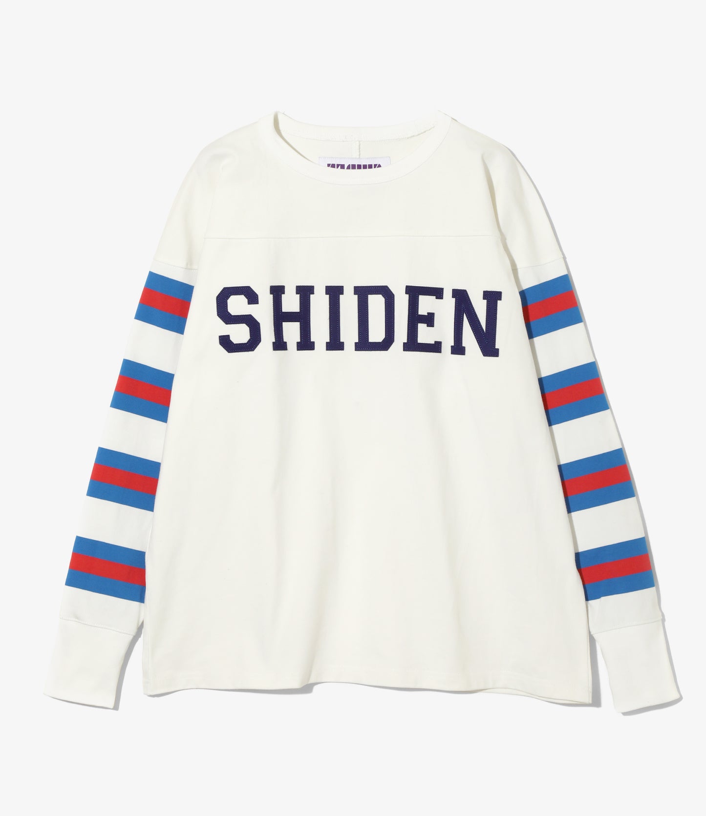 SHIDEN FW2025  FOOTBALL TEE COTTON JERSEY