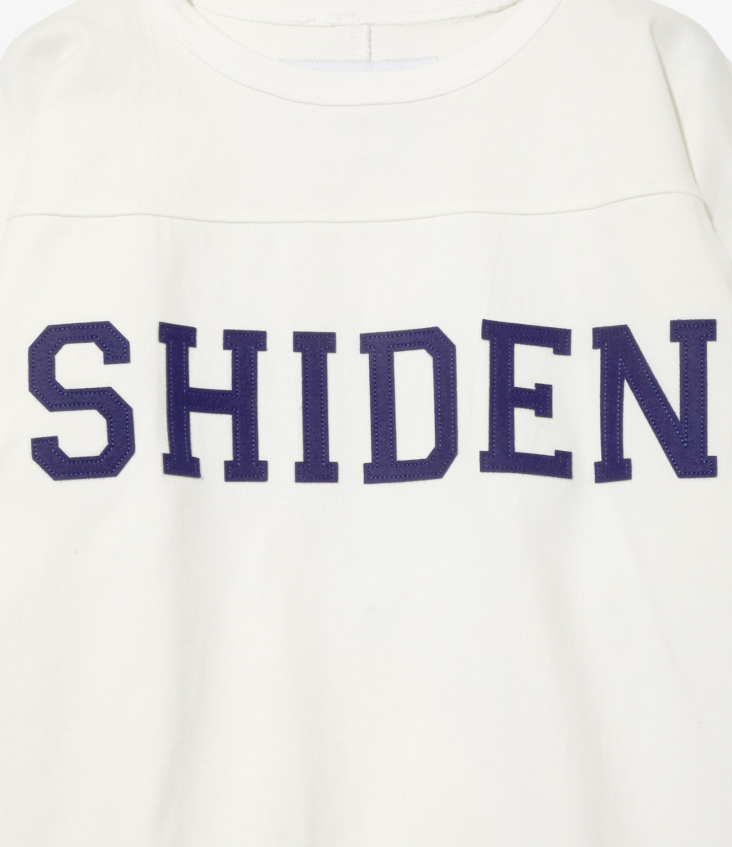 SHIDEN FW2025  FOOTBALL TEE COTTON JERSEY