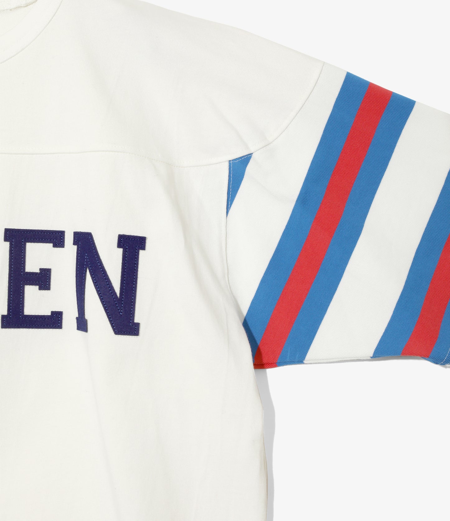 SHIDEN FW2025  FOOTBALL TEE COTTON JERSEY