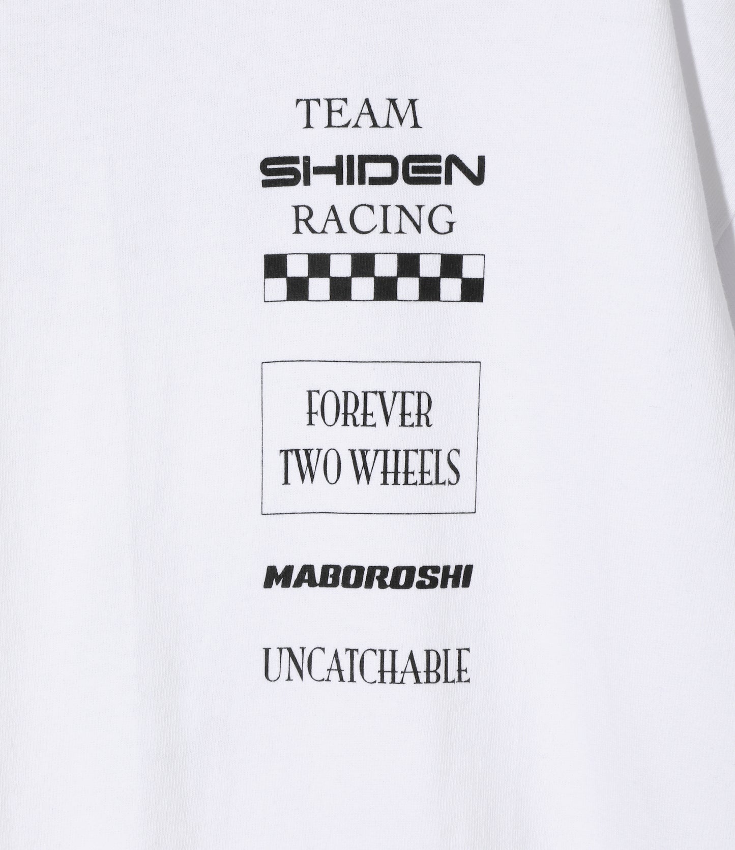 SHIDEN FW2025 S/S TEE TEAM SHIDEN