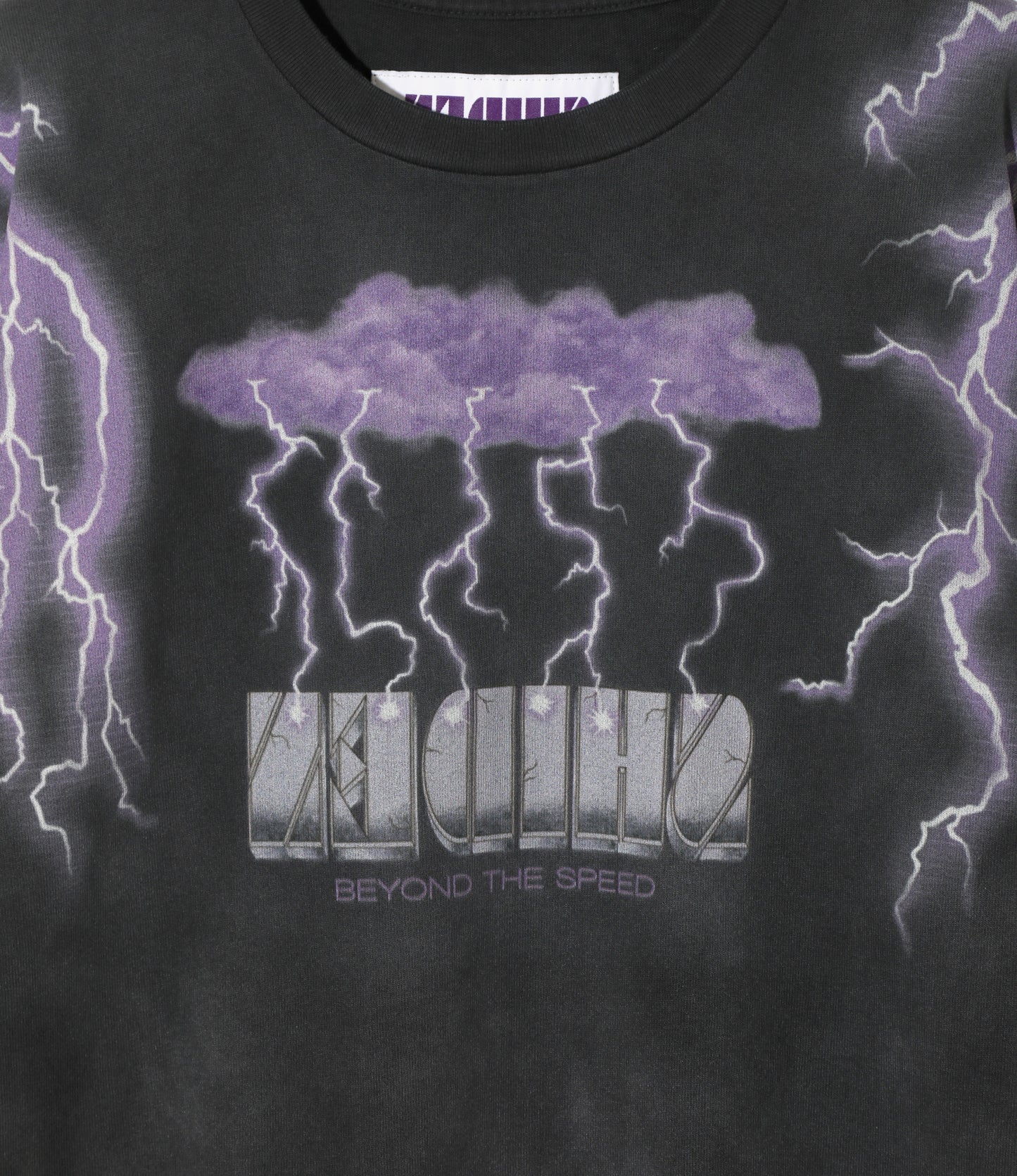 SHIDEN FW2025  S/S TEE LIGHTNING