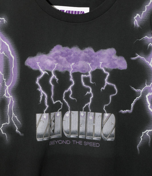 SHIDEN FW2025  S/S TEE LIGHTNING