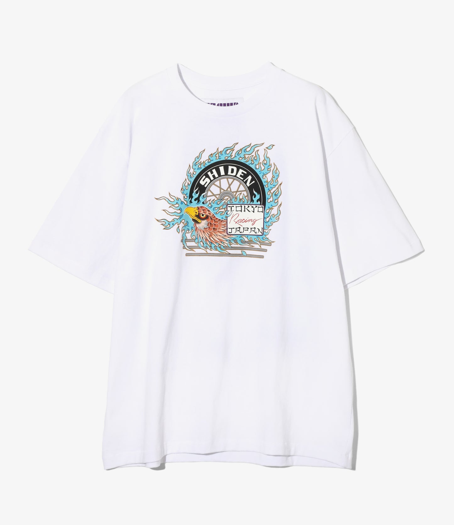 SHIDEN FW2025  S/S TEE FLAME TIRE