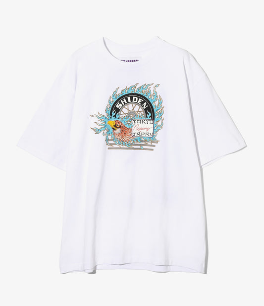 SHIDEN FW2025  S/S TEE FLAME TIRE